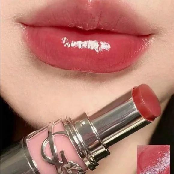 Yves Saint Laurent Love Shine Lipstick — Berry Pink Gloss - Picture 2 of 2
